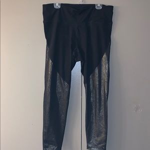 Old Navy metallic leggings